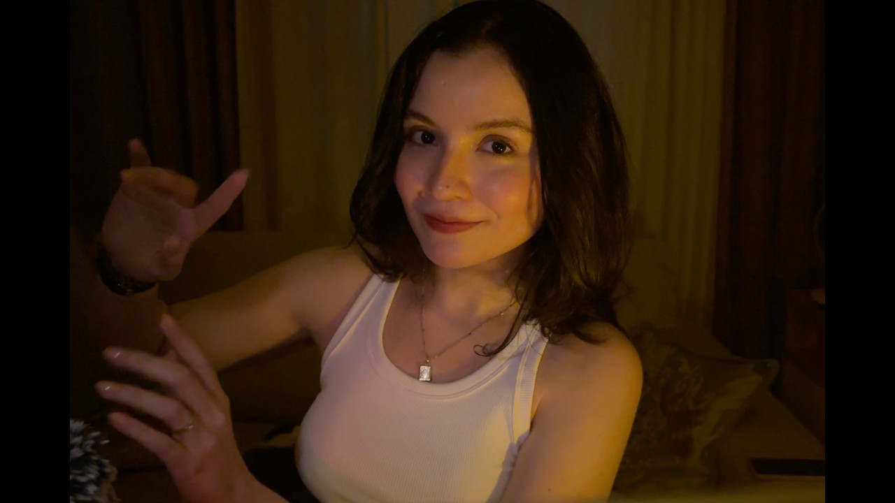 asmr para pessoas cansadas (massagem, voz suave e sussurros)