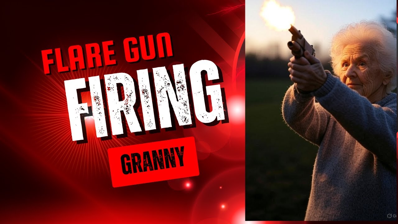 Flare Gun Firing Granny