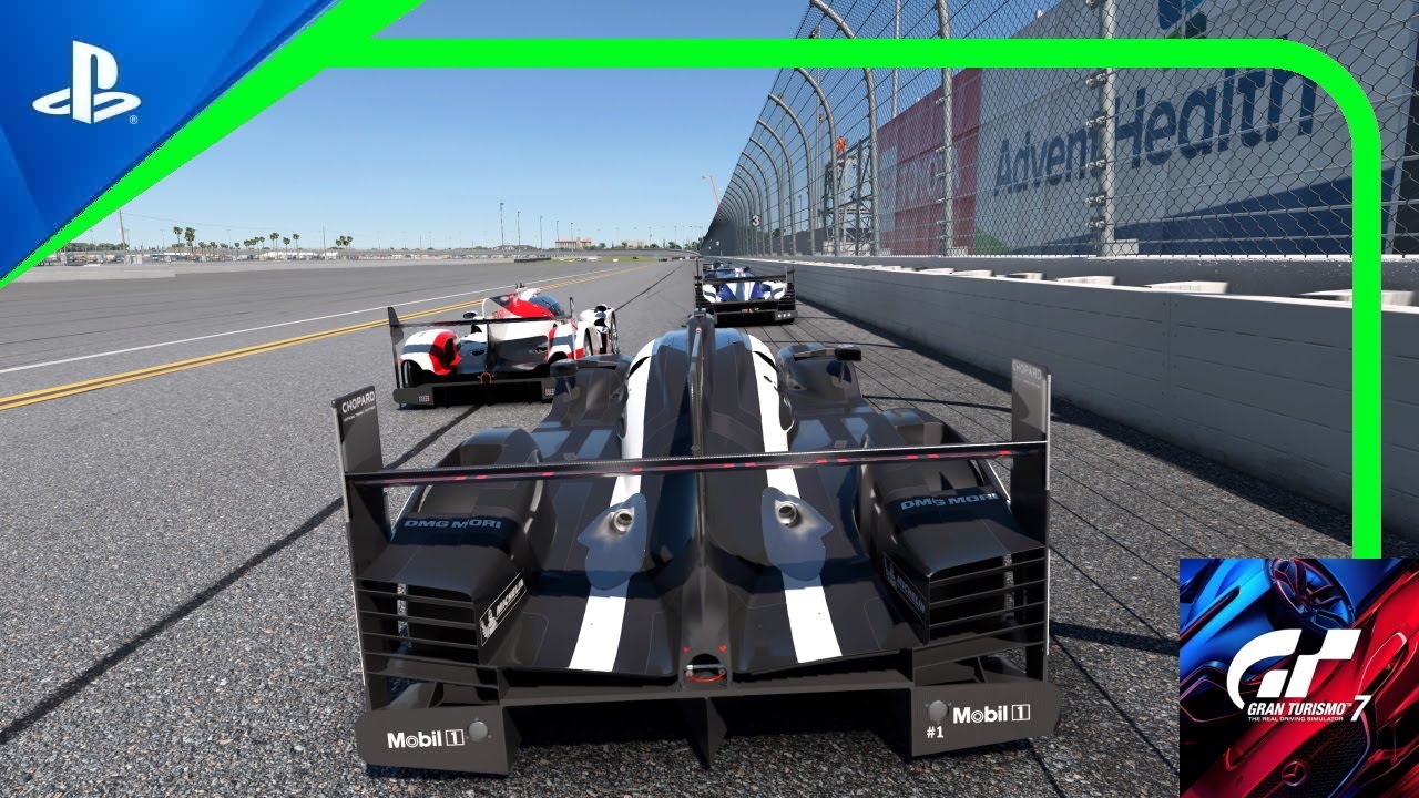 Gran Turismo 7 | Career | Group 1 Prototype Series | Daytona Road Course | Porsche 919 Hybrid