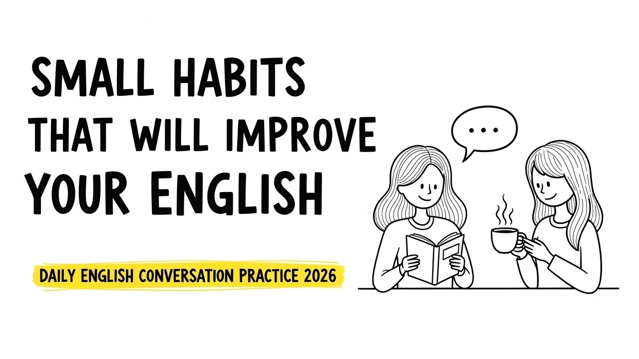 Learn English with Daily Habits | Slow English Conversation for Beginners
