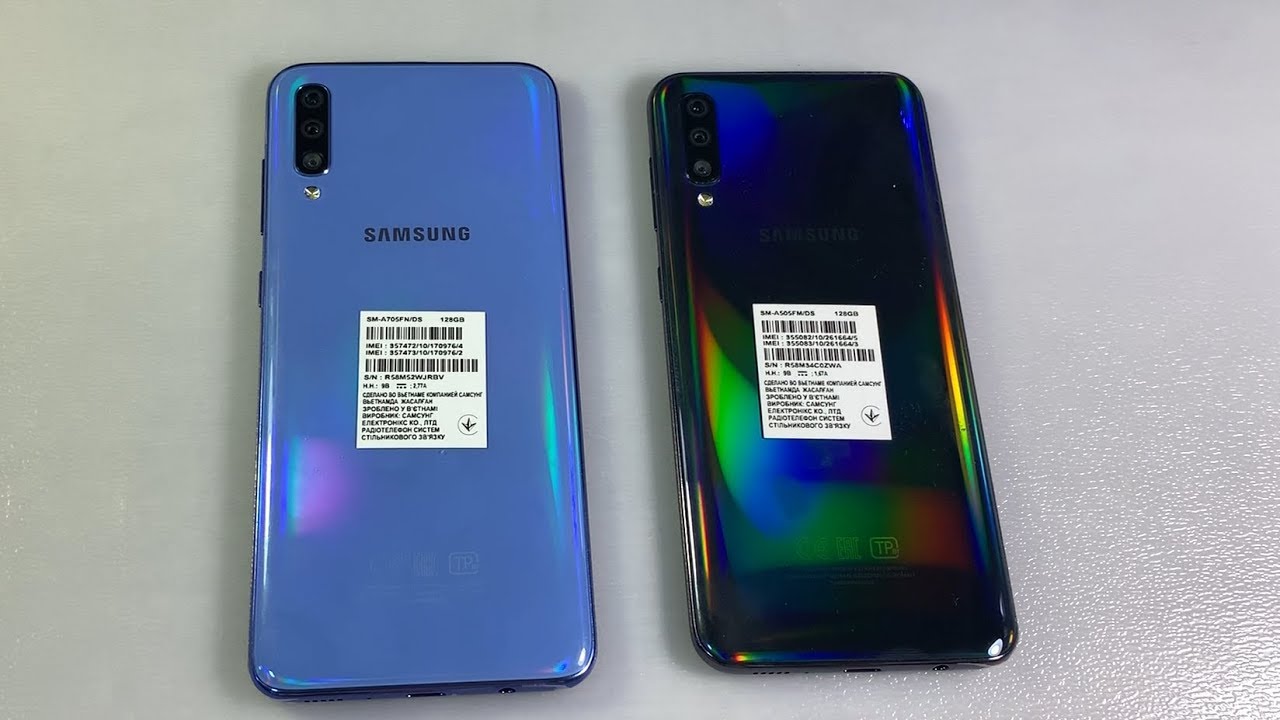 Samsung Galaxy A70 vs Samsung Galaxy A50
