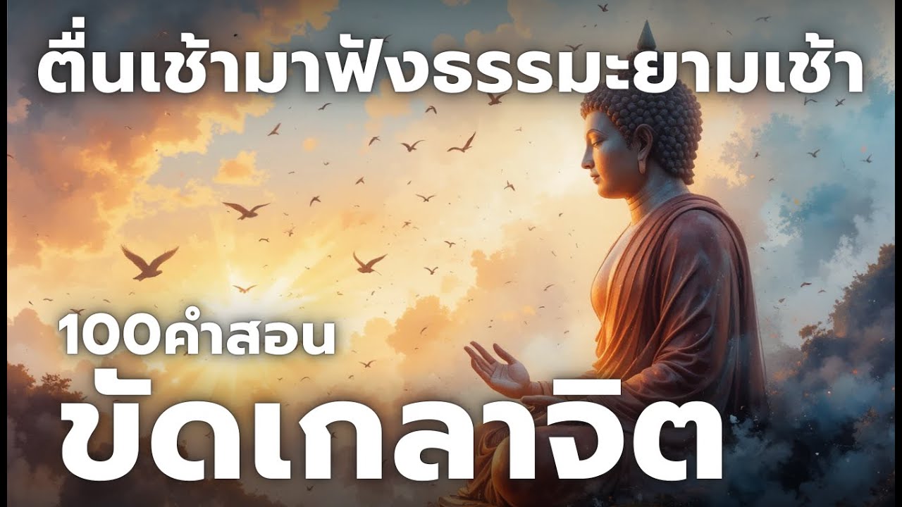 100คำสอนขัดเกลาจิต ฟังธรรมะยาวๆ (ไม่มีโฆษณาคั่น)