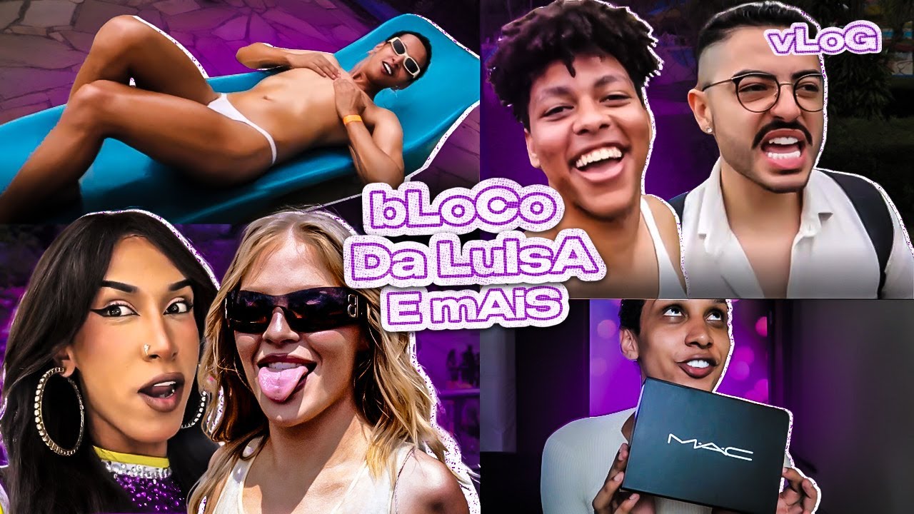 VLOG: FIQUEI MUITO LOUCA NO TRIO DA LUISA SONZA, CAUSANDO DE BIQUINI NO PARQUE AQUÁTICO E MAIS