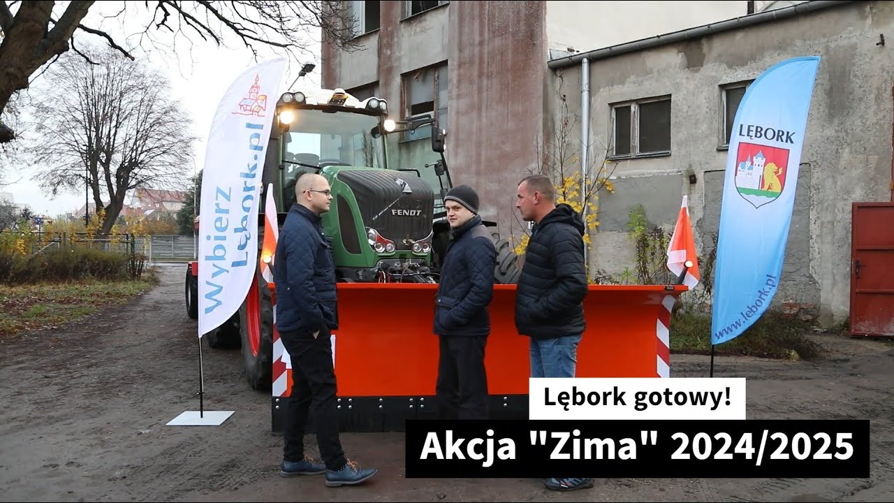 Lębork gotowy. Akcja „Zima” 2024/2025 wystartowała