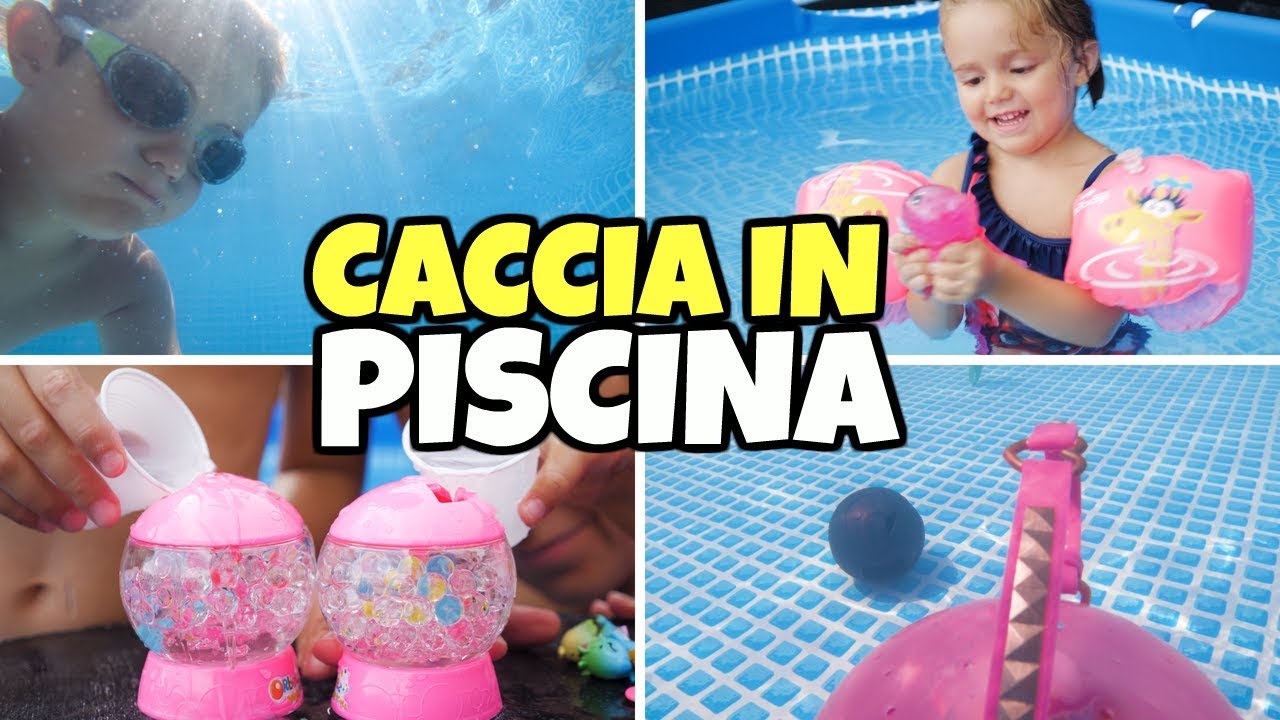 CACCIA AL TESORO IN PISCINA 💦: 10 Sorprese nell'Acqua