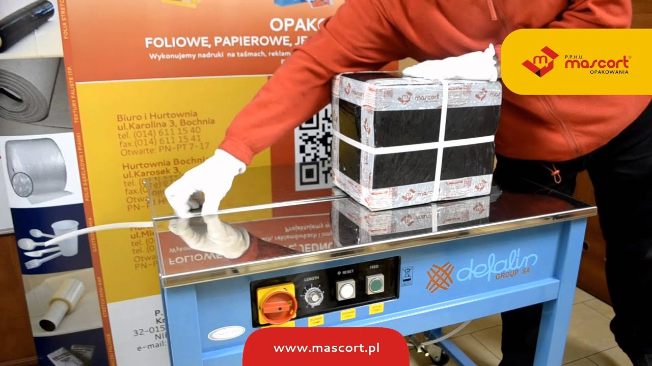 Wiązarka półautomatyczna Defalin 202CE - działanie