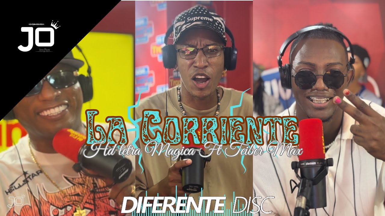 LA CORRIENTE, Hd Letra Magica & Teiber Max X Dj Nicolas Jr El Diferente Disc (Video En Vivo)