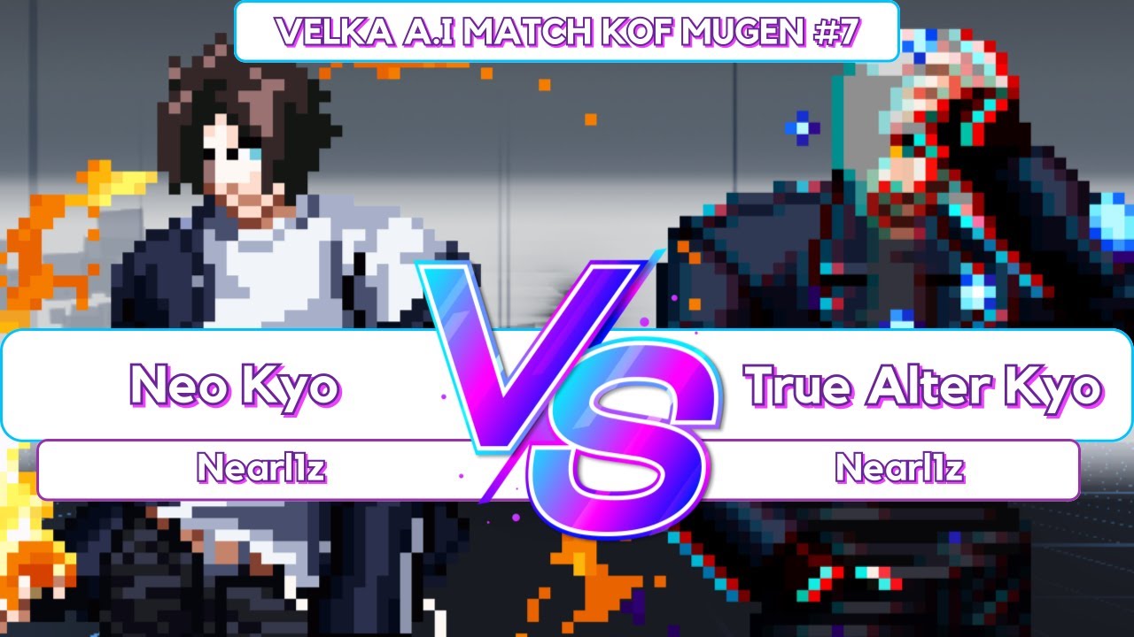 [KOF MUGEN] Neo Kyo VS True Alter Kyo (A.I Match #6)