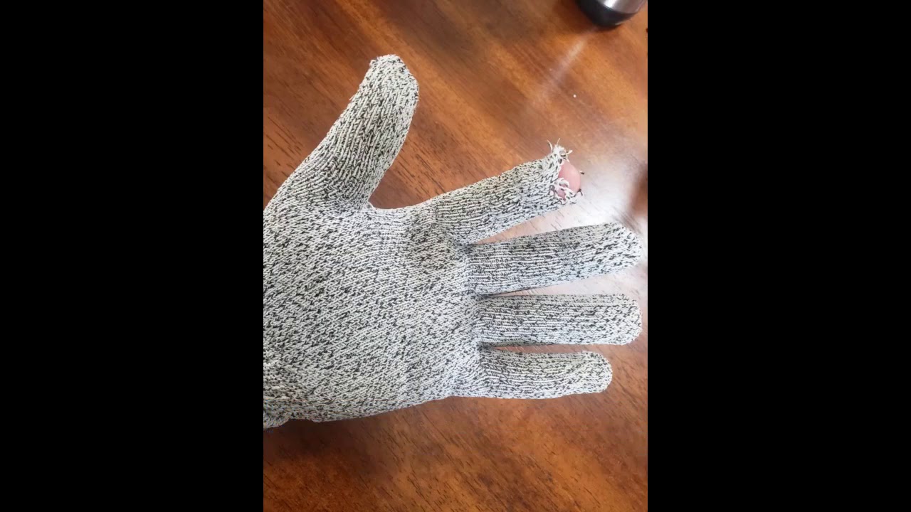 NoCry Cut Resistant Gloves - Ambidextrous, Food Grade, High Performance Level 5 Protection. Siz...