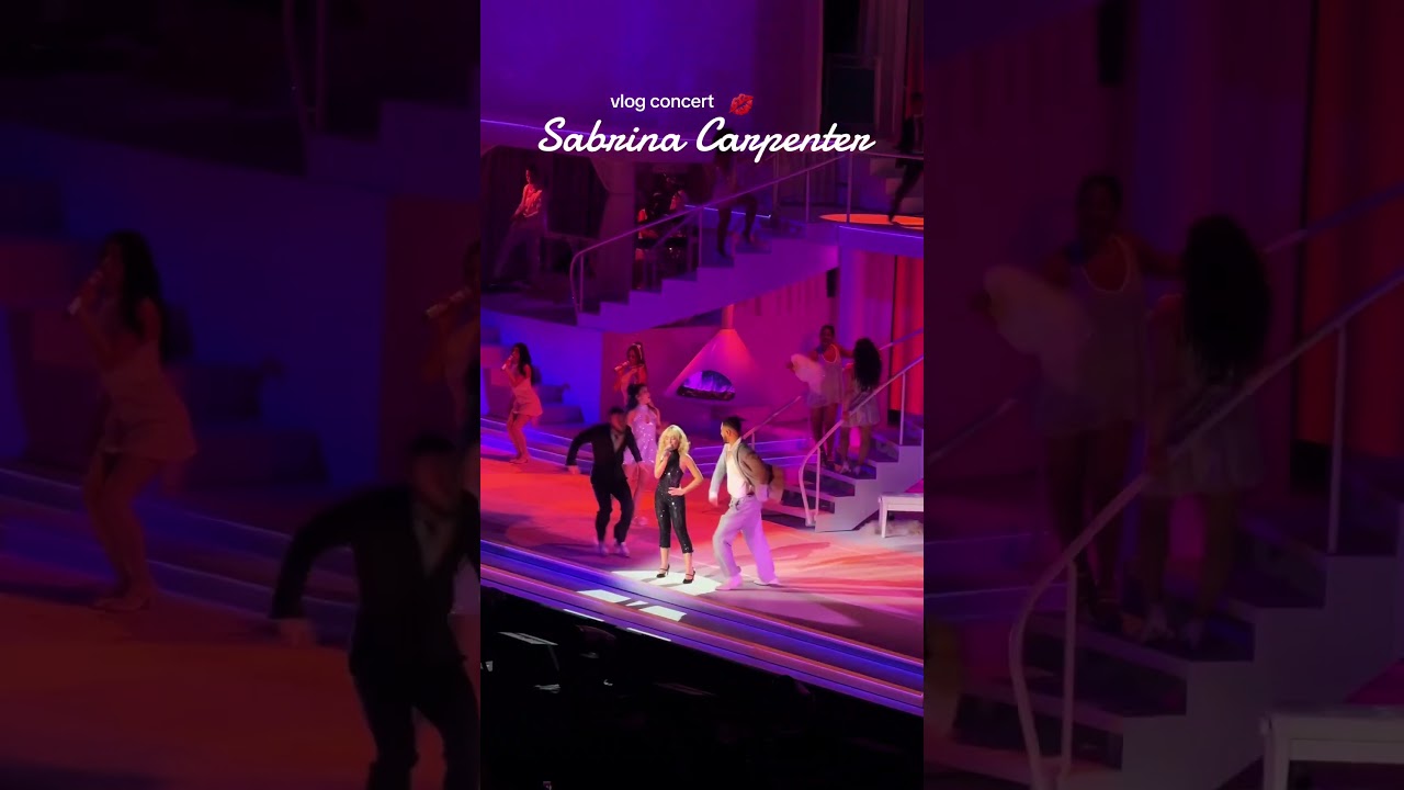 Vlog au concert de Sabrina Carpenter 👱🏼&zwj;♀️✨