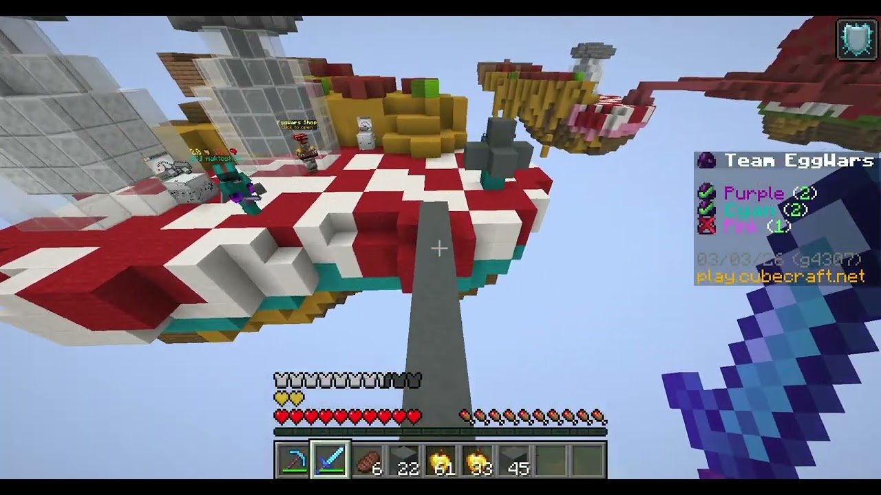 Minecraft Eggwars Cubecraft
