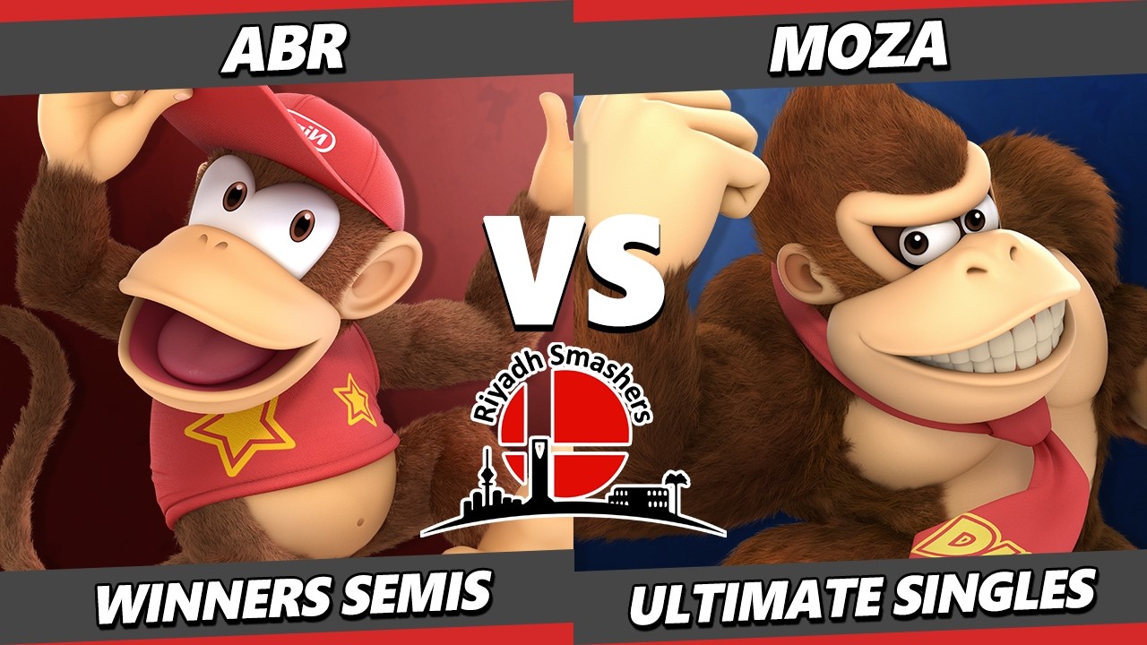 RS Series 172 TOP 8 - ABR (Diddy Kong) Vs. MoZa (Donkey Kong) Smash Ultimate - SSBU