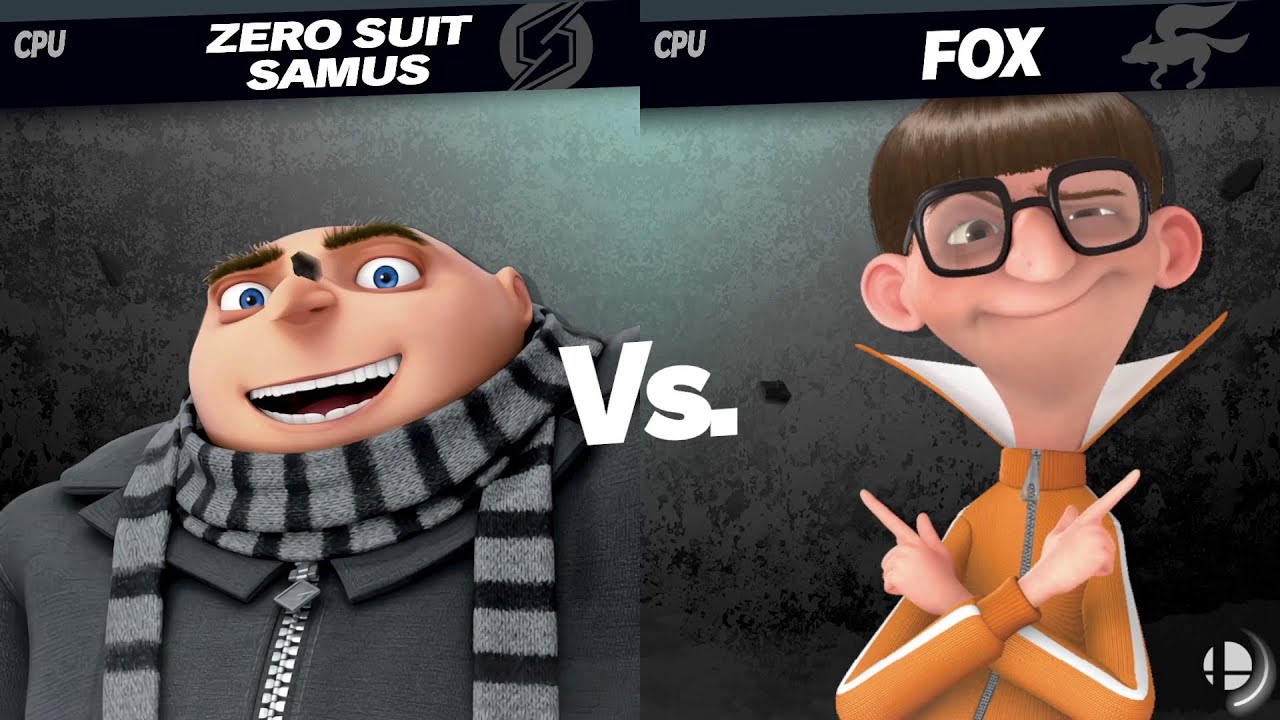 Super Smash Bros Gru Vs Vector (Rematch)