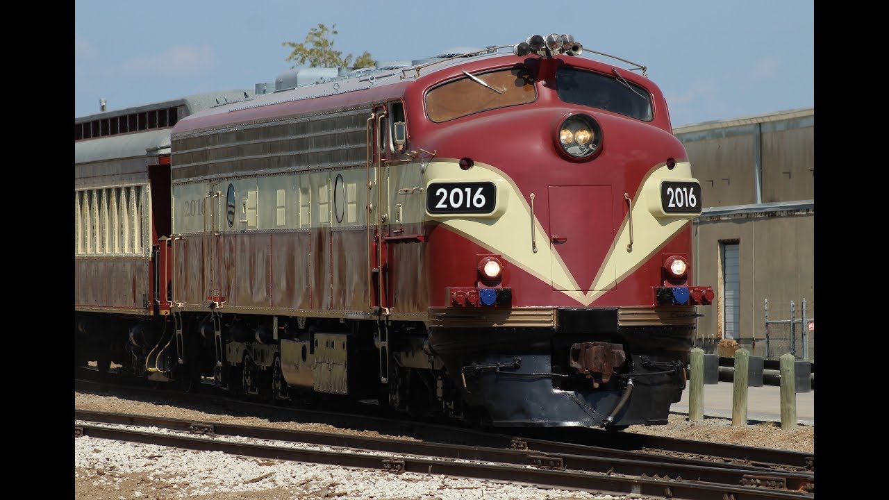 New EMD FL9 #2016 on the Grapevine Vintage Railroad