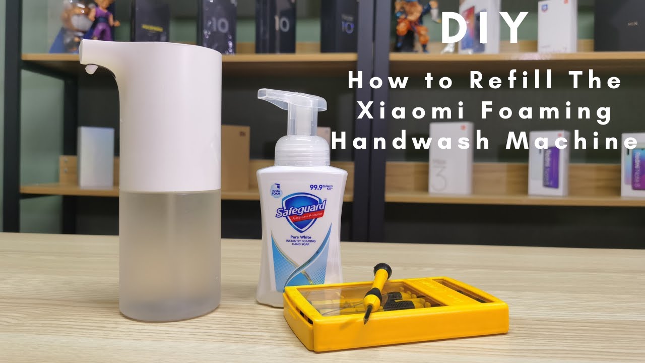 HOW TO REFILL DIY XIAOMI FOAMING HANDWASH DISPENSER