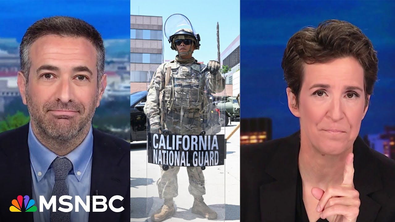 Marines in streets: Trump hit for 'illegal' crackdown after anti-police pardons (Melber report)