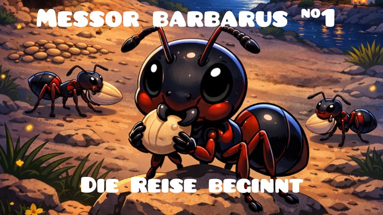 Messor barbarus #1 - Meine Reise beginnt hier......