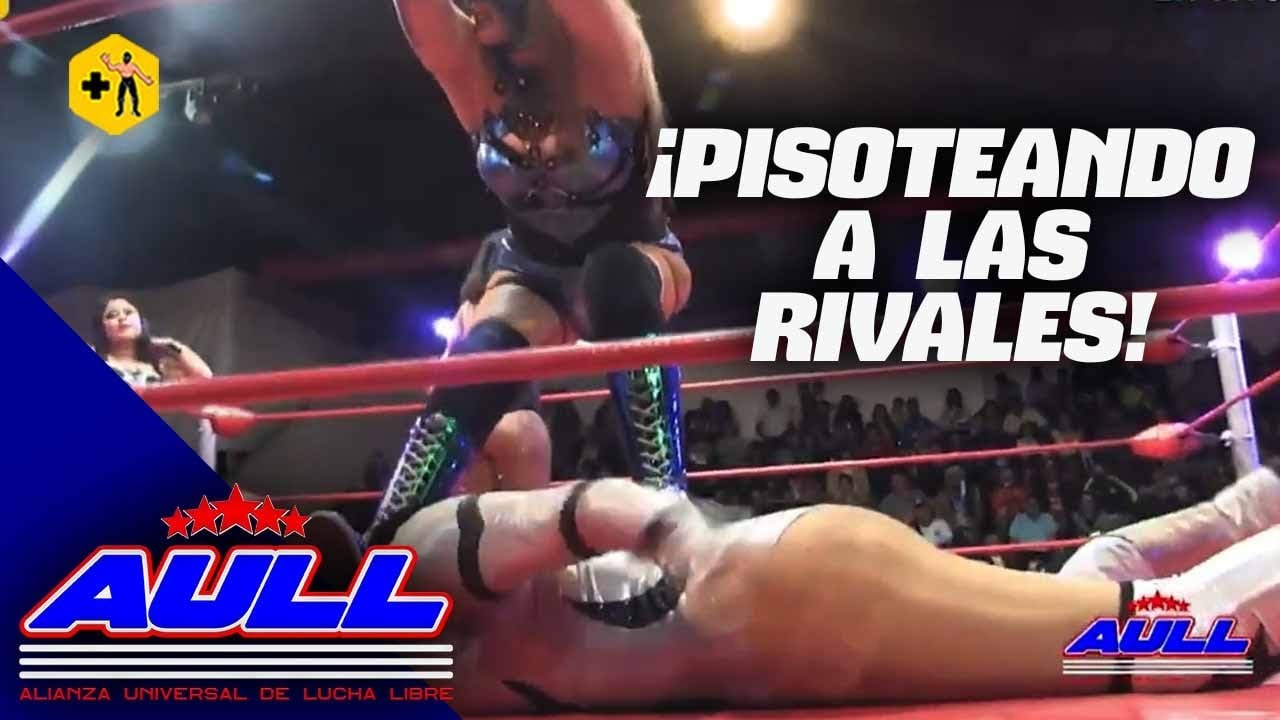 Keyra, Lady Maravilla y Mary Caporal vs Bengalee, Sagitarius y Lady Drago | Lucha completa AULL