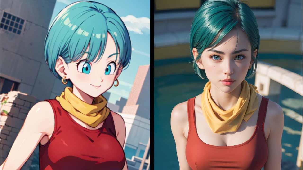 Dragon Ball characters in real life 💯 (AI generated)
