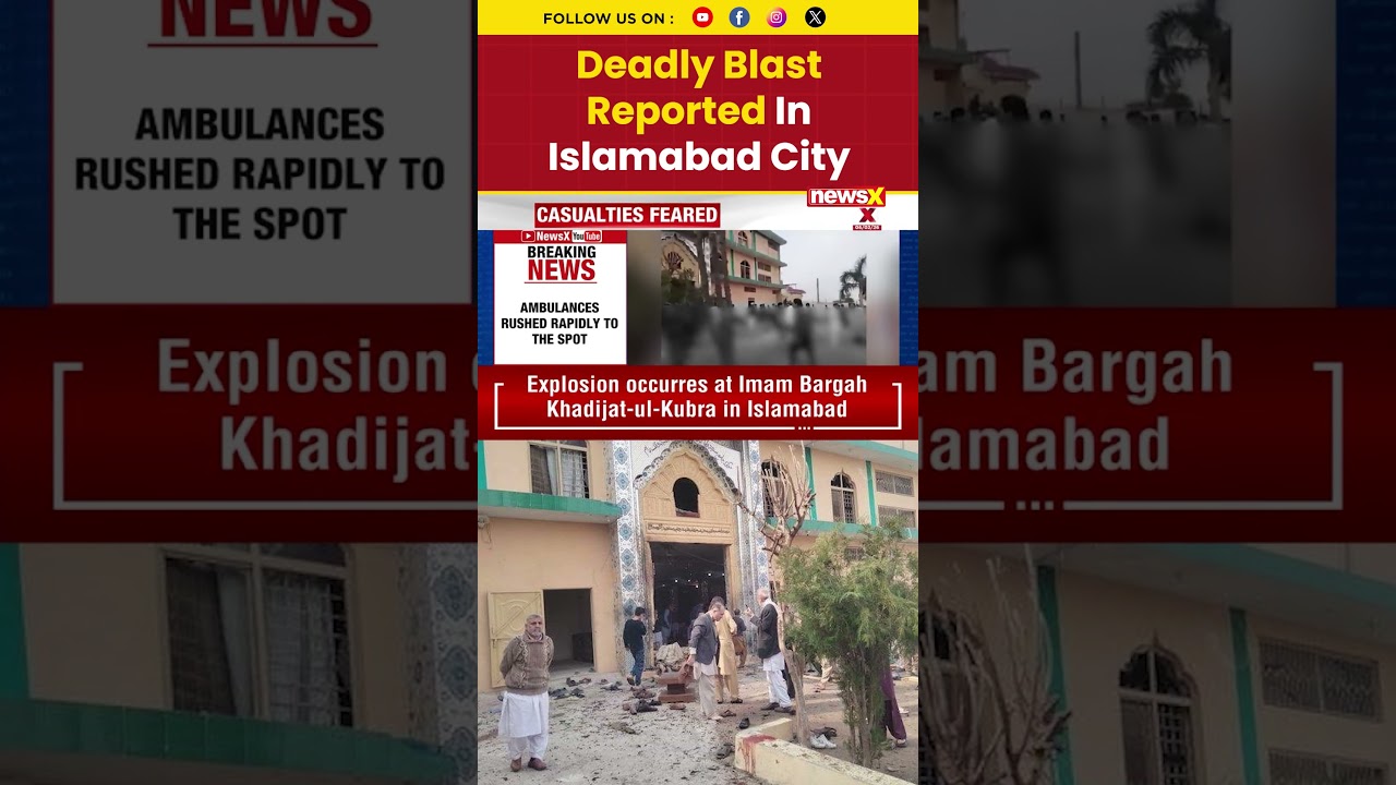 Deadly Explosion Rocks Islamabad&mdash;Emergency Declared, Fear of Mass Casualties #pakistannews #blast