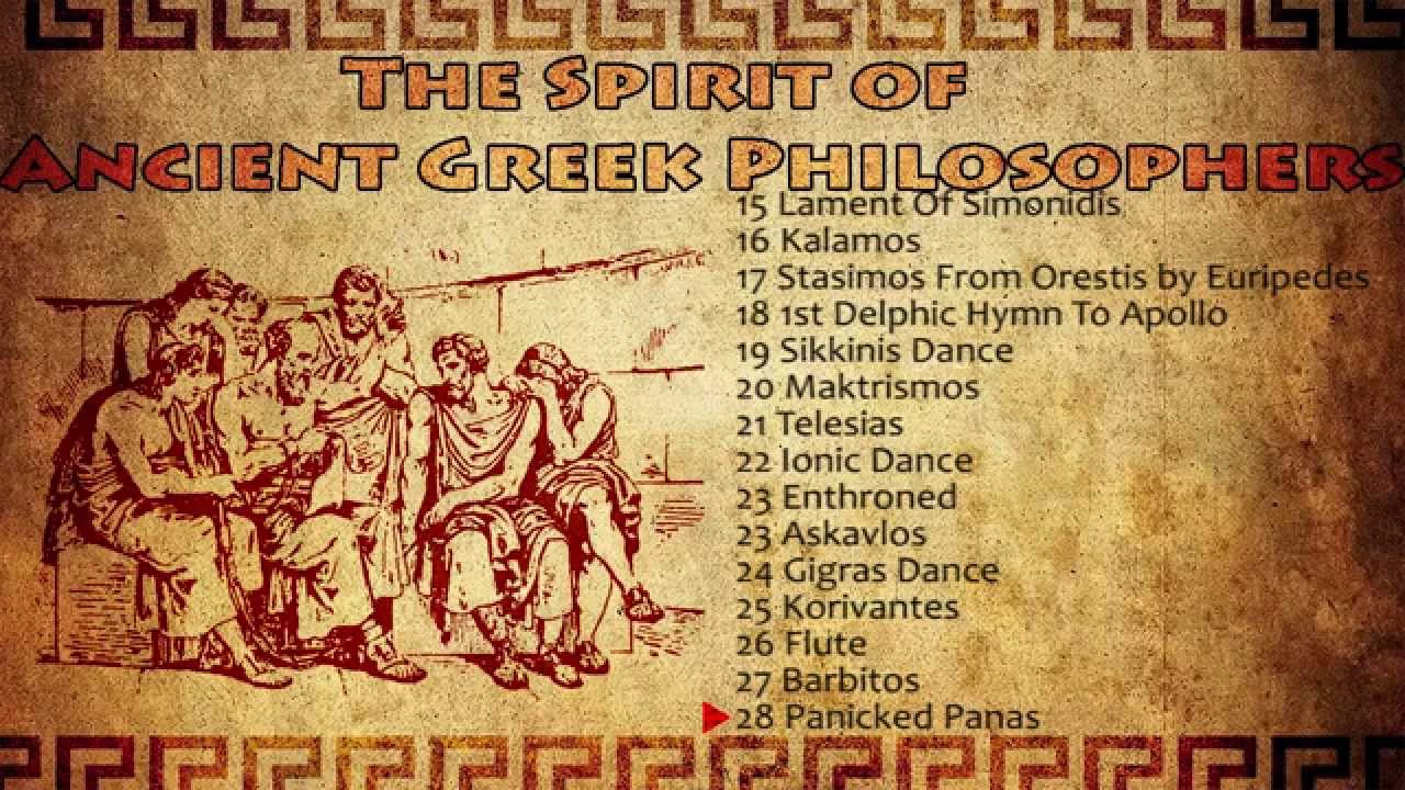 The Spirit Of Ancient Greek Philosophers