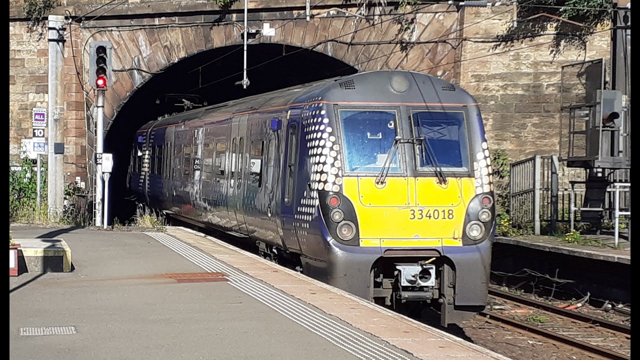 Onboard Scotrail Class 334 Alstom Juniper (334018) Easterhouse - Airdrie