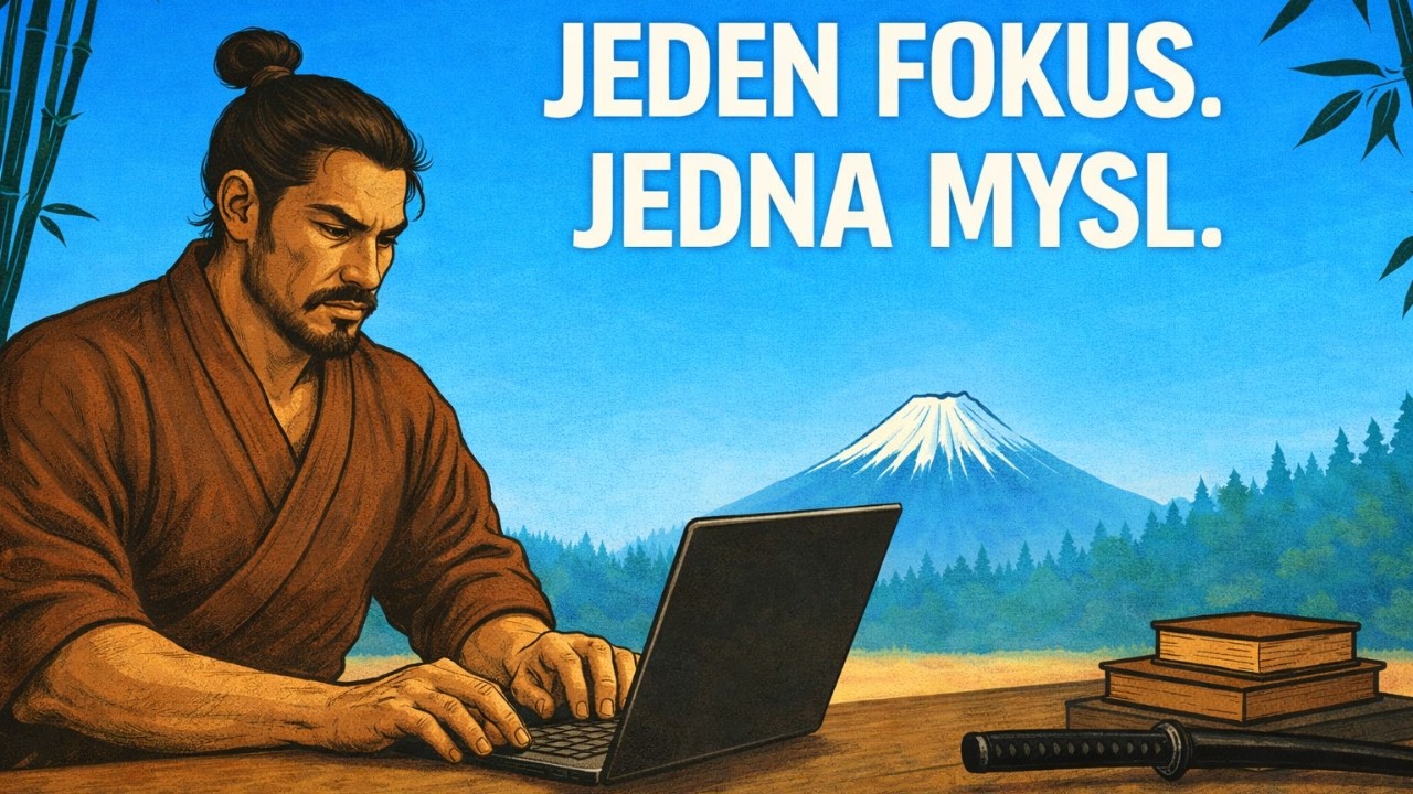Japonská TECHNIKA, jak ODSTRANIT ROZPTÝLENÍ – ICHIGYO ZAMMAI