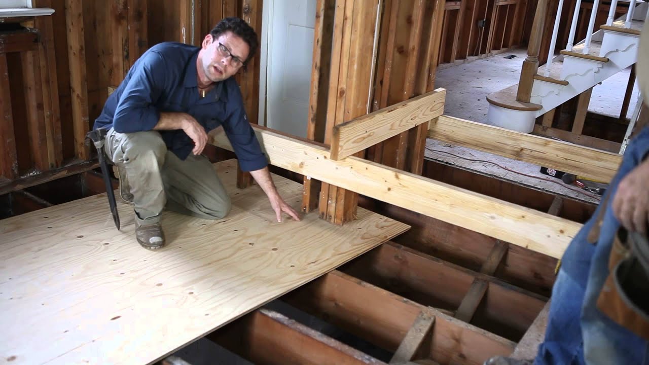 Jeffrey Major Subfloor Replacement Excerpt