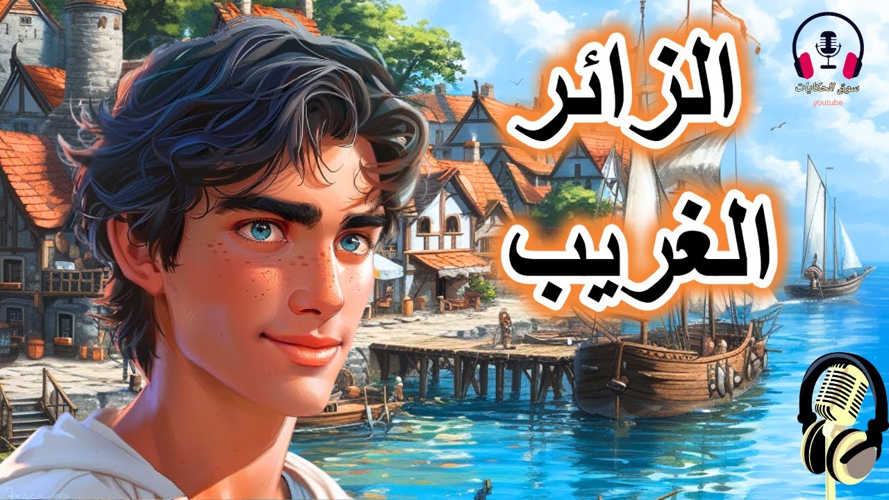 قصة الزائر الغريب، من القصص الخيالية المشوقة قبل النوم، ضع السماعات واستمع، سوق الحكايات والقصص