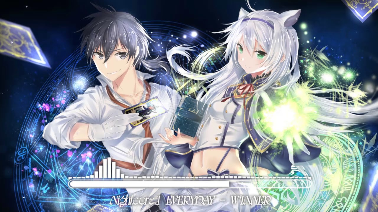 「Nightcore」&rarr; EVERYDAY - WINNER