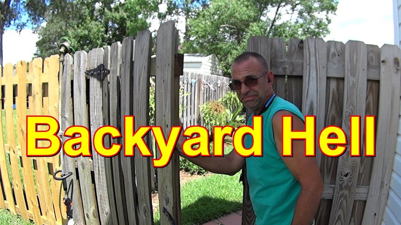 ANOTHER New Lawn Service Client - Backyard Hell #SideHustle