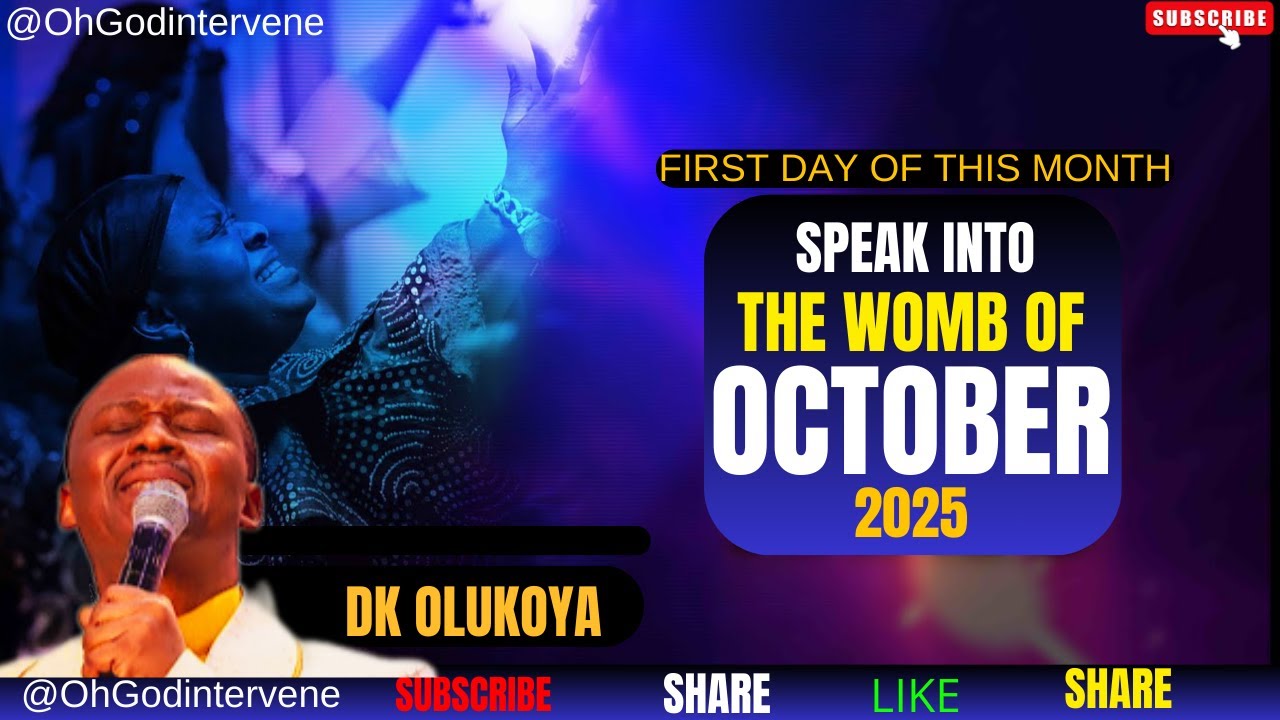 SPEAK INTO THE MONTH 🔥 21 Prophetic Prayers for October 2025
