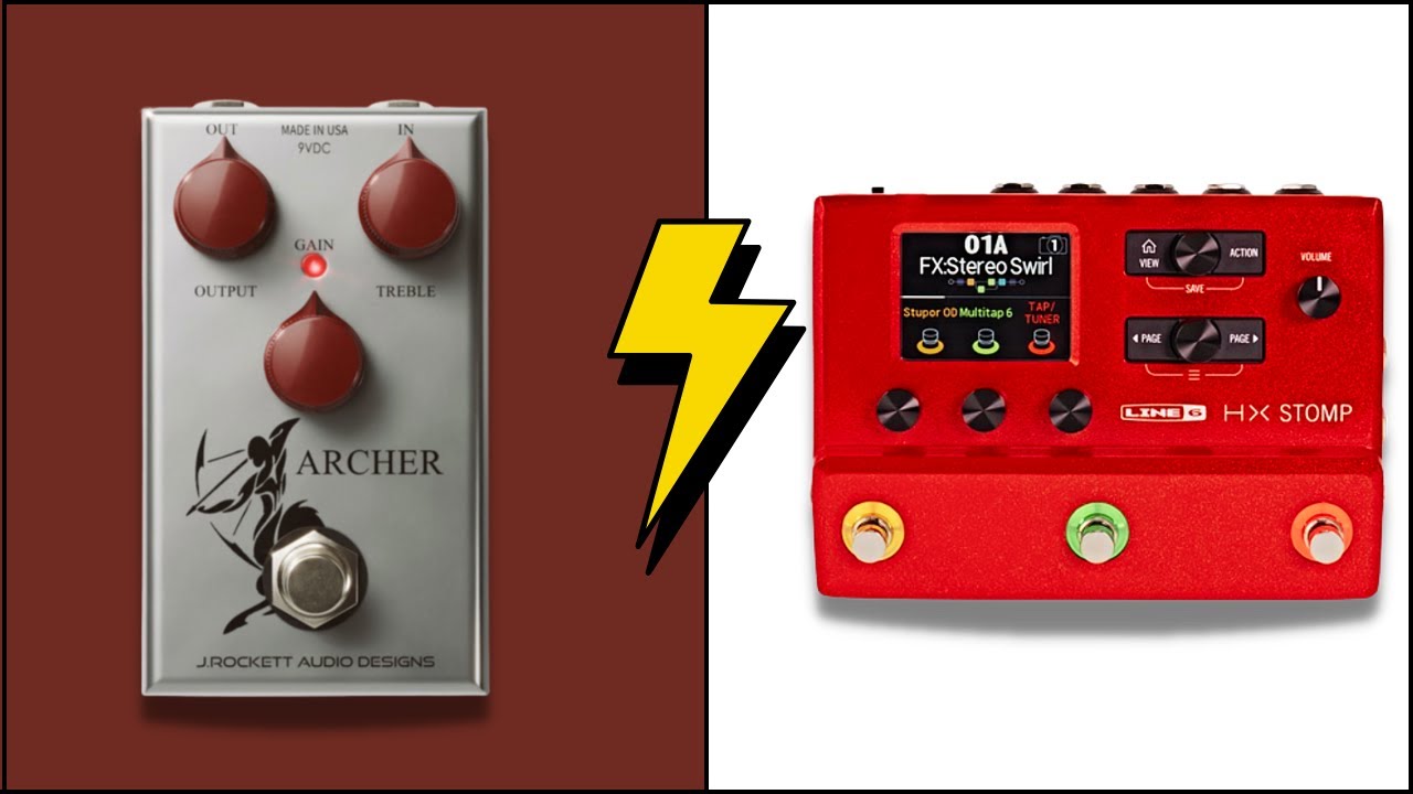 Is Line 6 nailing this pedal's tone? HX Stomp Minotaur VS J.Rockett Archer