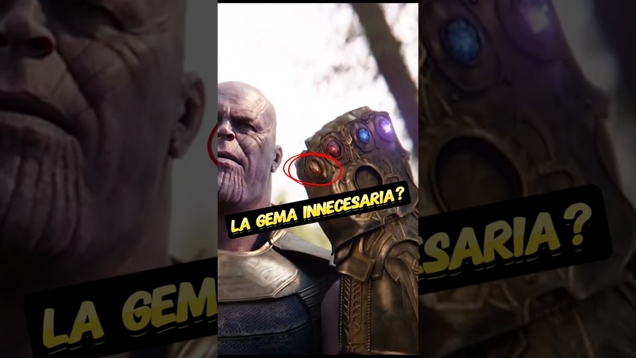 La &Uacute;nica gema del Infinito que Thanos nunca pudo usar? #marvel