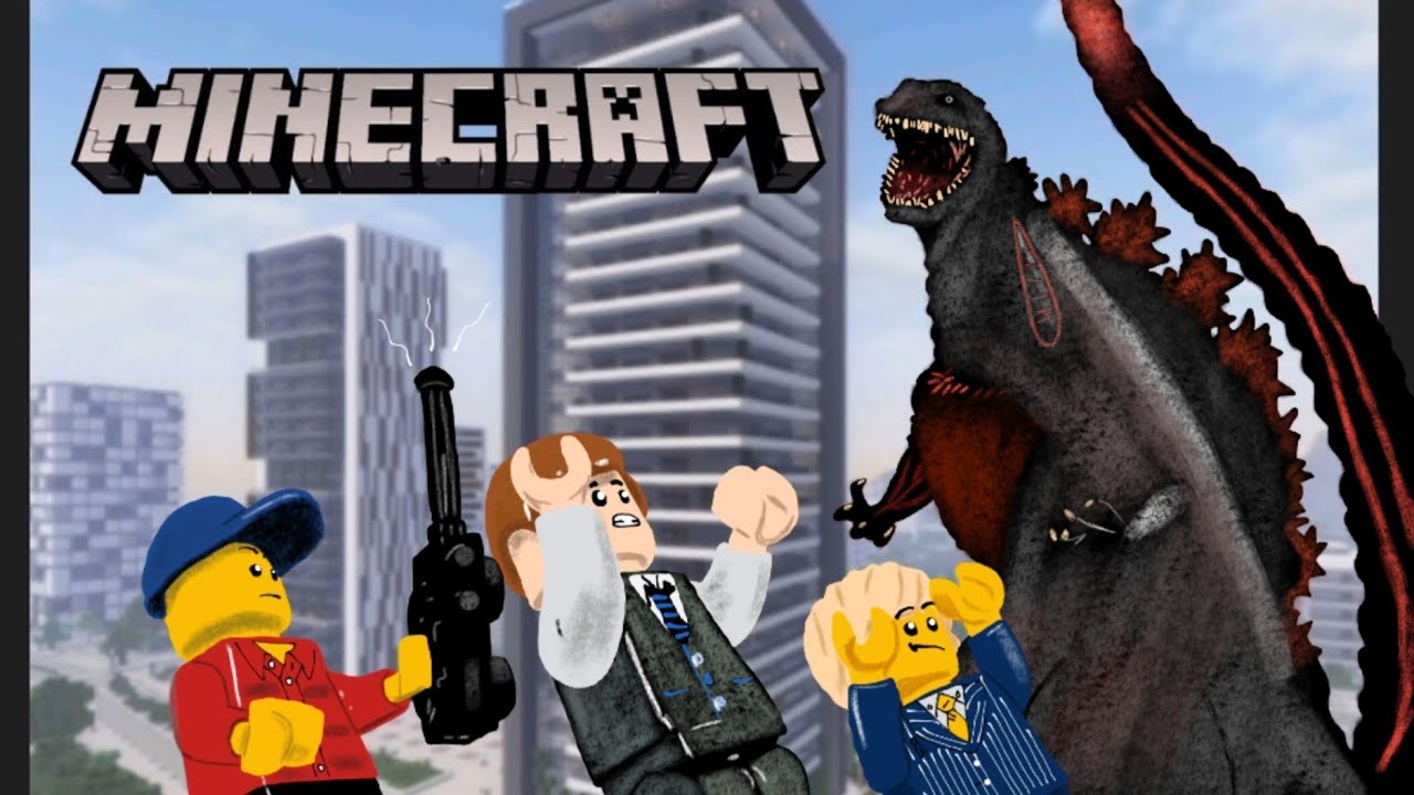 Our Apartment got attacked by SHIN GODZILLA!!! 🏢 (Minecraft Godzilla Multiplayer)