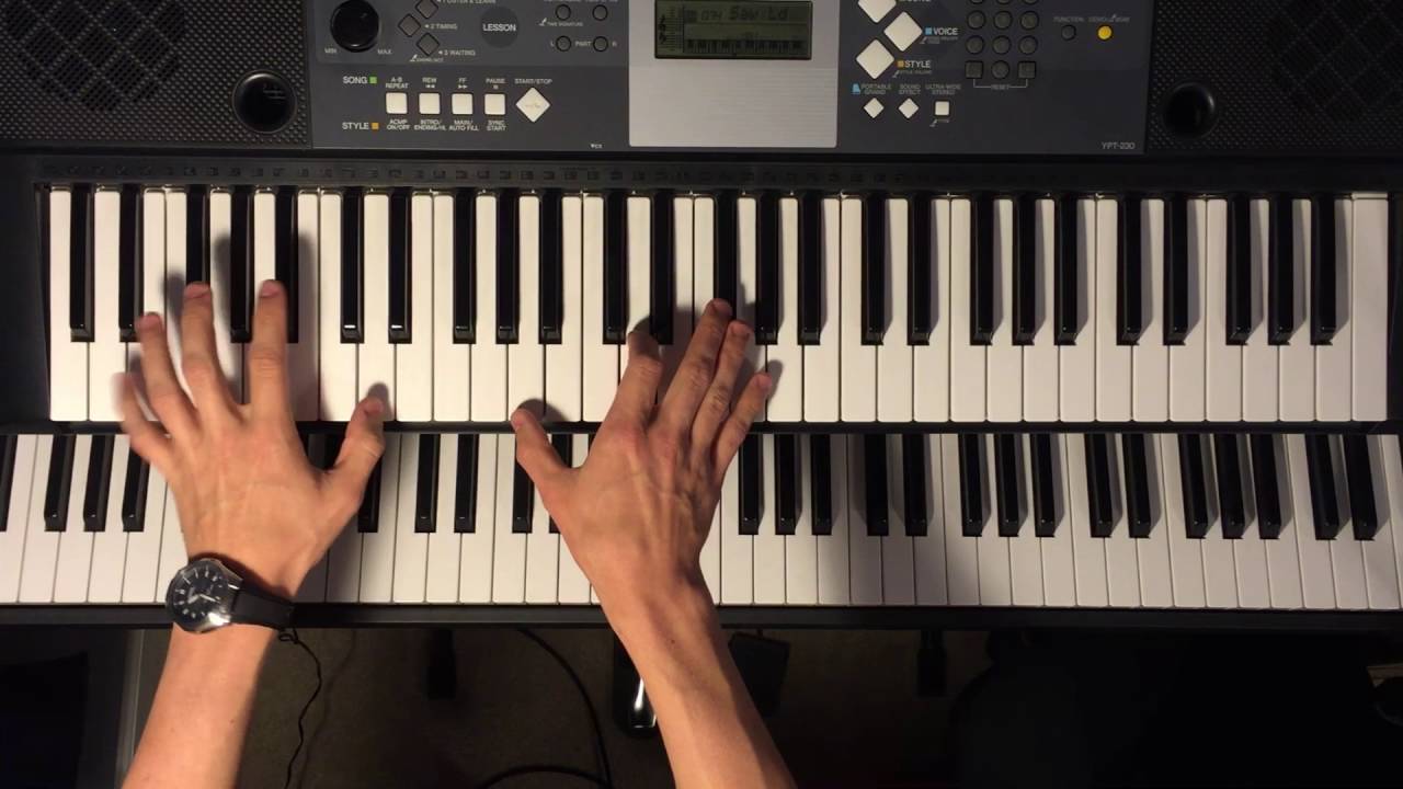 He's Back (The Man Behind the Mask) - Alice Cooper (Keyboard Cover)