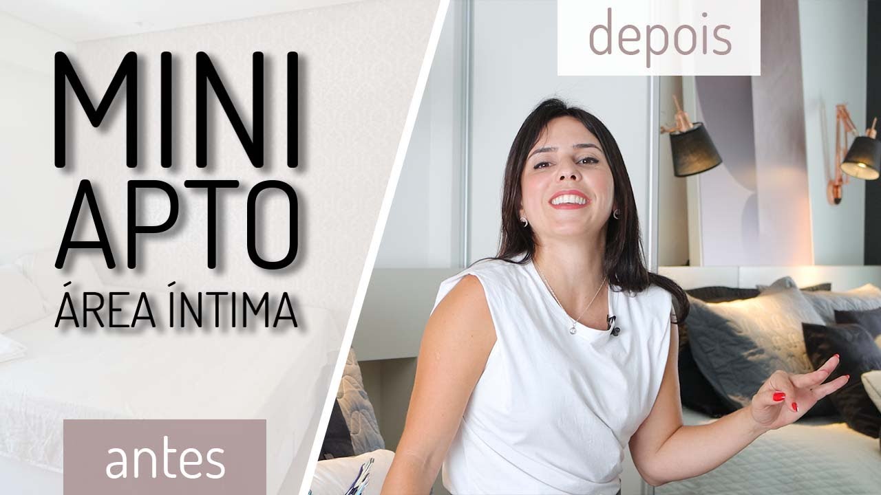 ANTES X DEPOIS| QUARTOS E BANHEIROS MINI APARTAMENTO