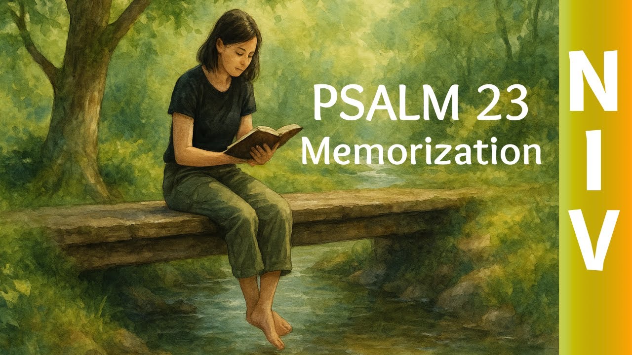 Psalm 23 NIV Memorization Song – One Hour Bible Verse Song – The Lord Is My Shepherd Scripture Music