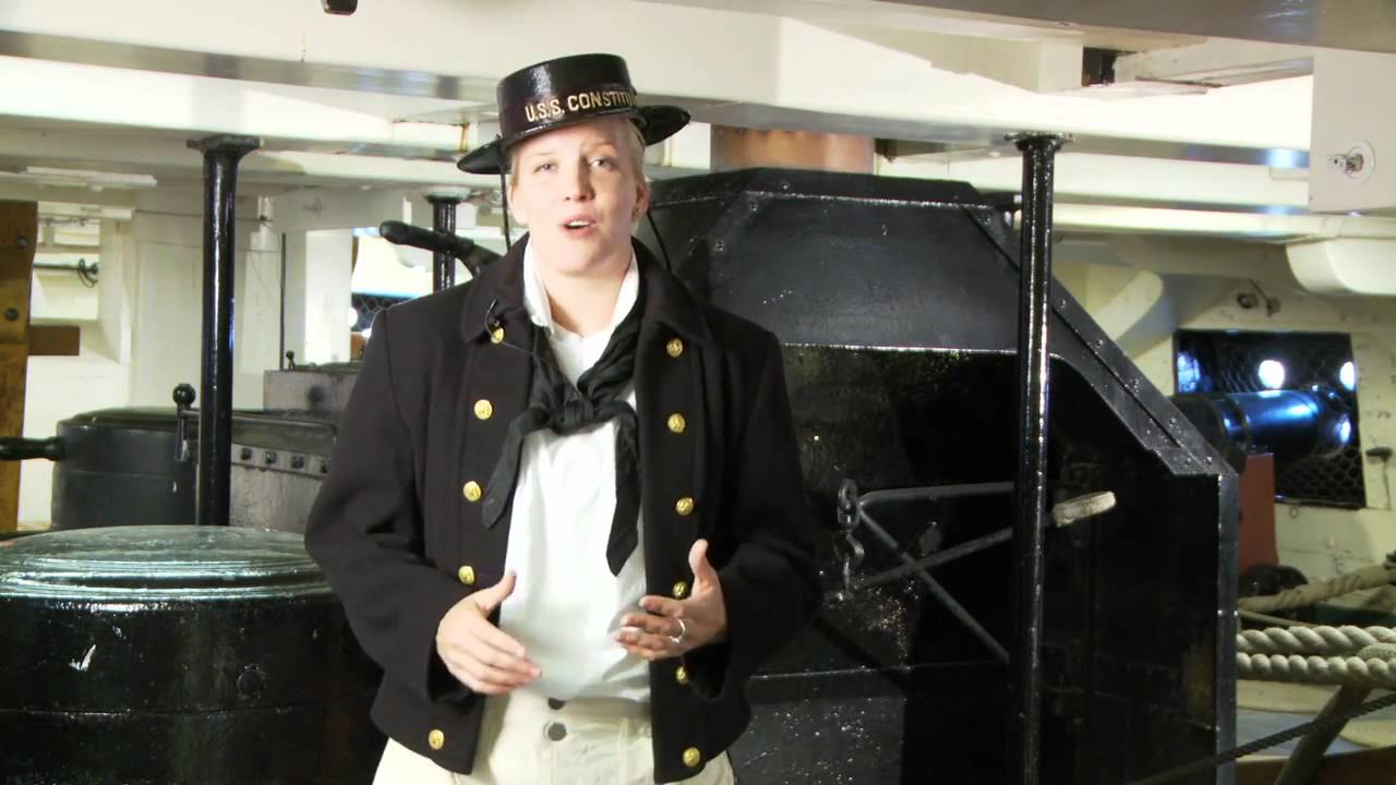 Food aboard Constitution, 1812 vs Today