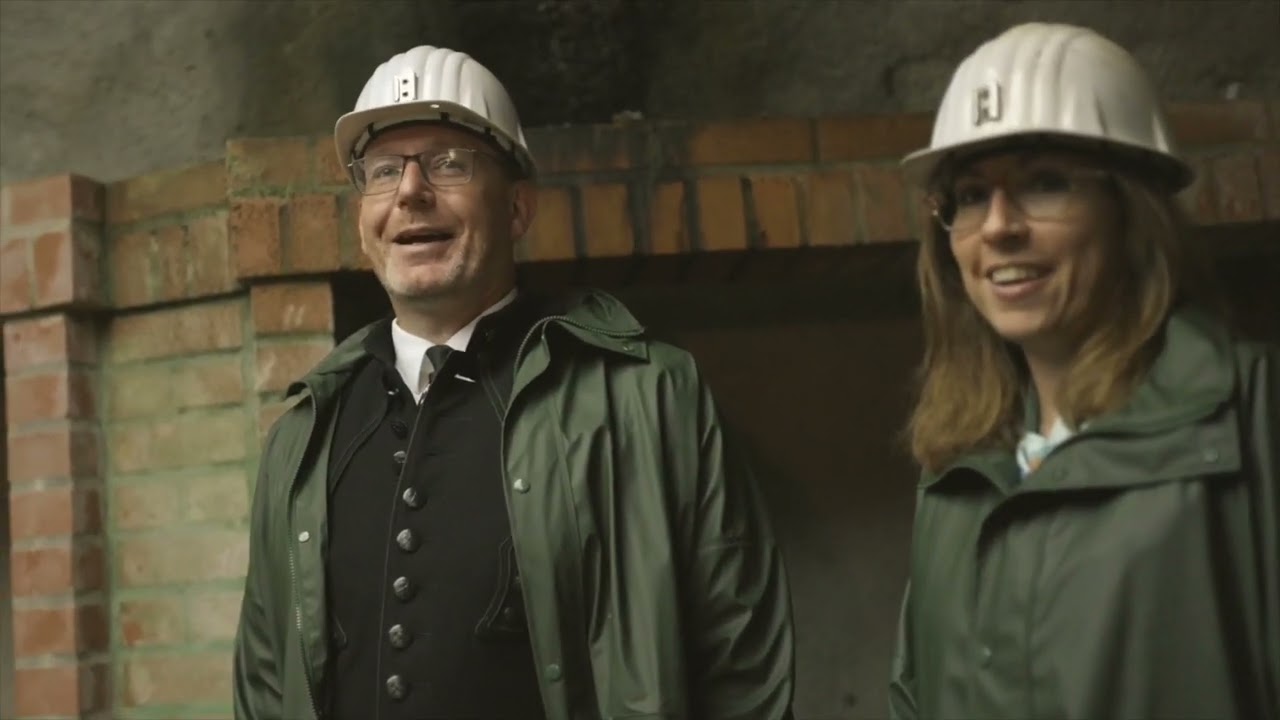Steigerlied unter Tage im Silberbergwerk 