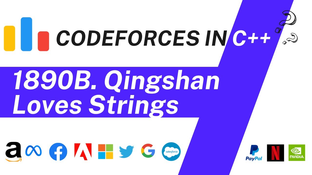 Qingshan Loves String | Codeforces 1890B Solution | Codeforces Round 906 (Div.2)