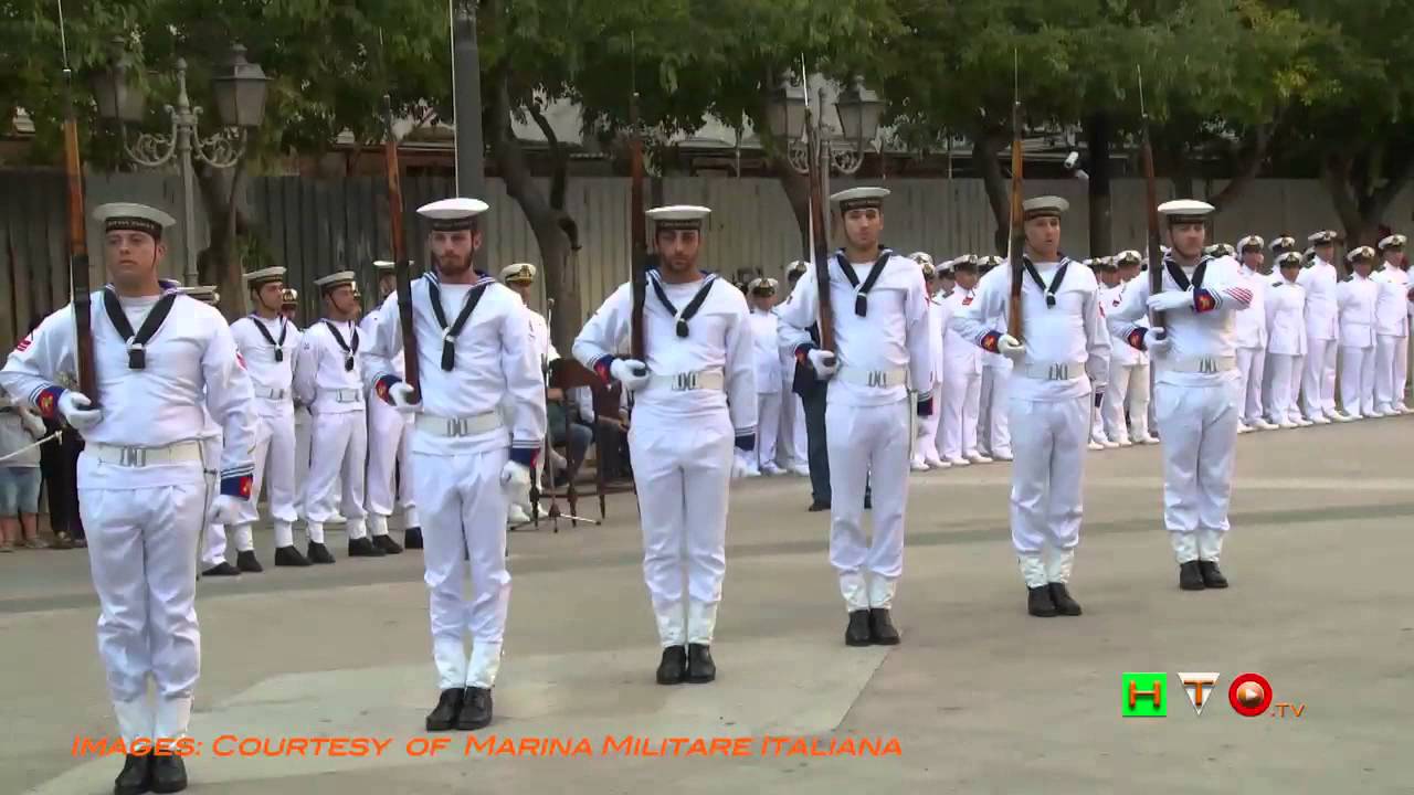Marina Militare: Taranto - Silent Drilling del Plotone della Brigata Marina San Marco - www.HTO.tv