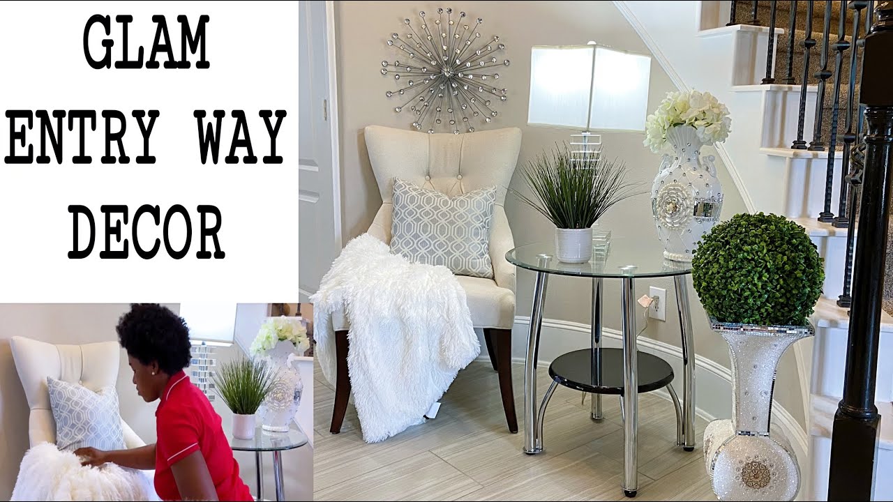 How to decorate a small Entry way