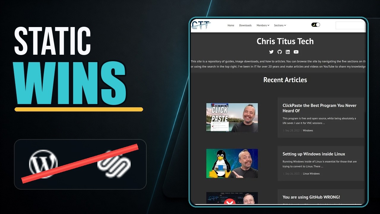 The Ultimate Website Set Up