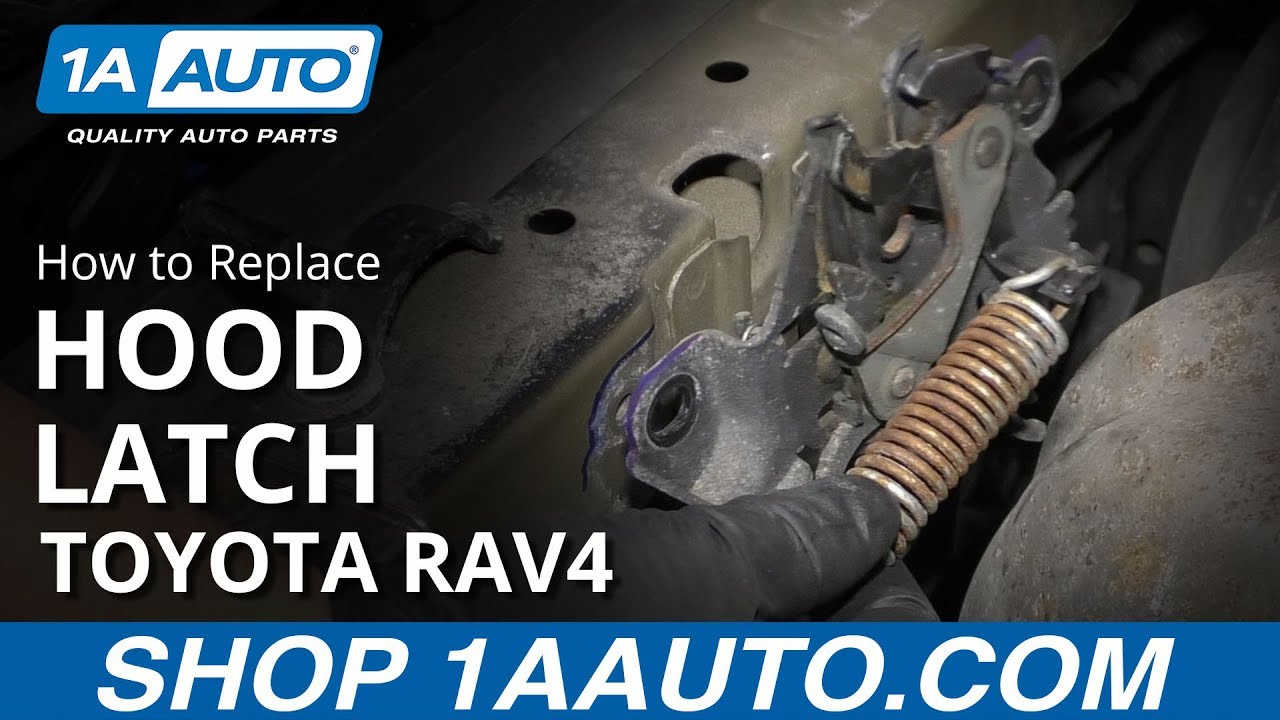 How to Replace Hood Latch 05-16 Toyota RAV4