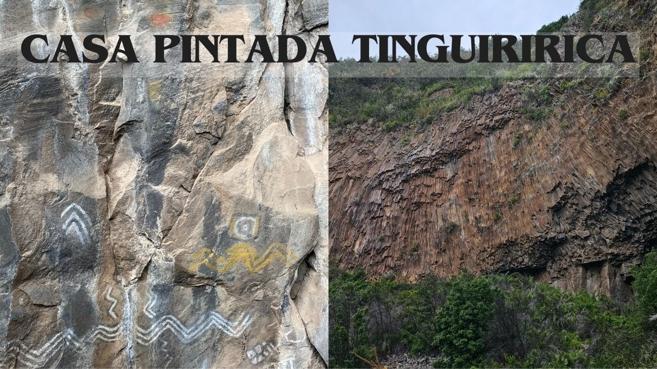CASA PINTADA TINGUIRIRICA - ARTE RUPESTRE VI REGIÓN