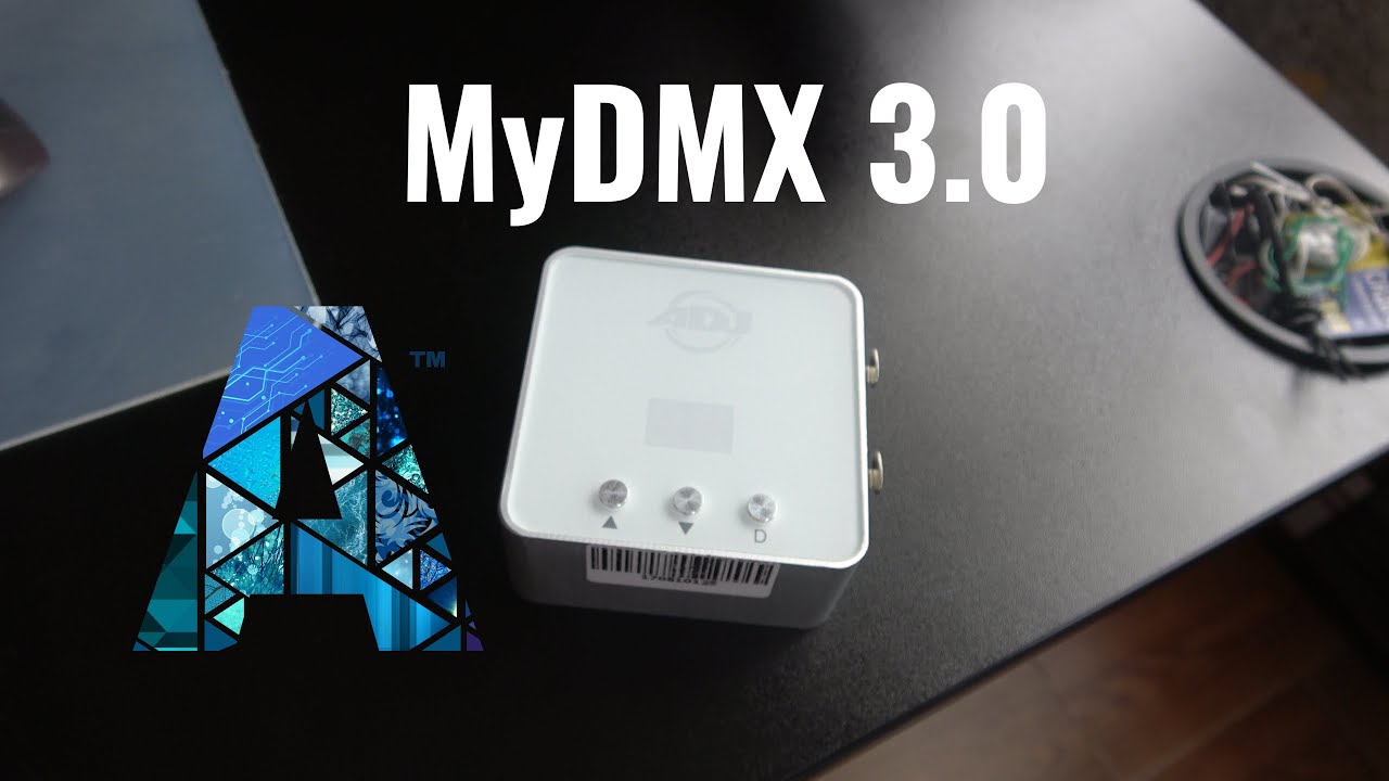 La mejor Interface DMX para PC/MAC. MyDMX 3.0 de AmericanDJ.