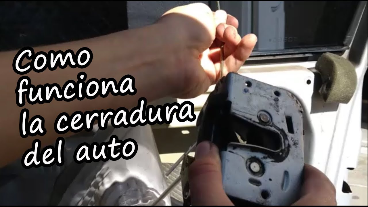 Como funciona la cerradura del auto / Gol / Pointer