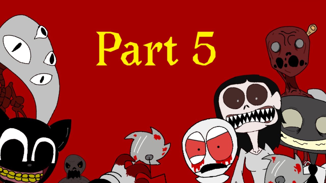 Trevor Henderson and Leovincible monsters drawn in my art style remastered + part 5