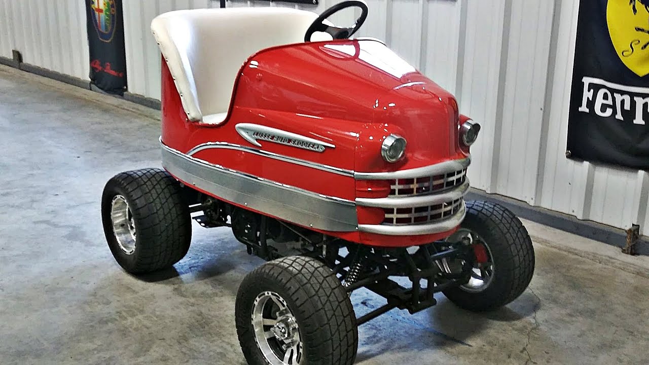 1953 Bumper Car Lusse Auto Scooter Restoration Street Rod Conversion Preview Fist Bump